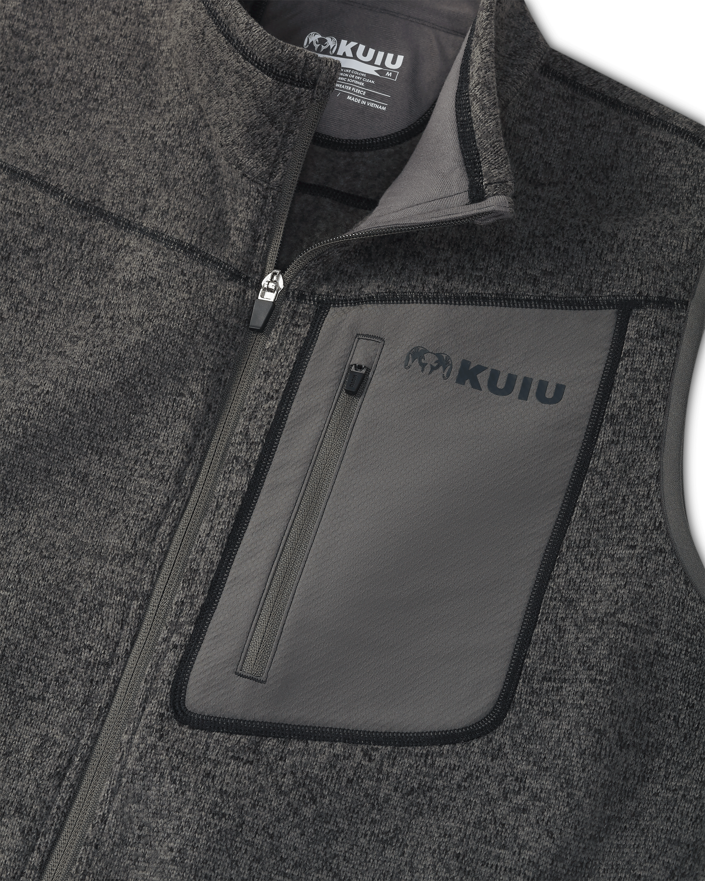 Base Camp Sweater Vest | Charcoal Heather - Image 3
