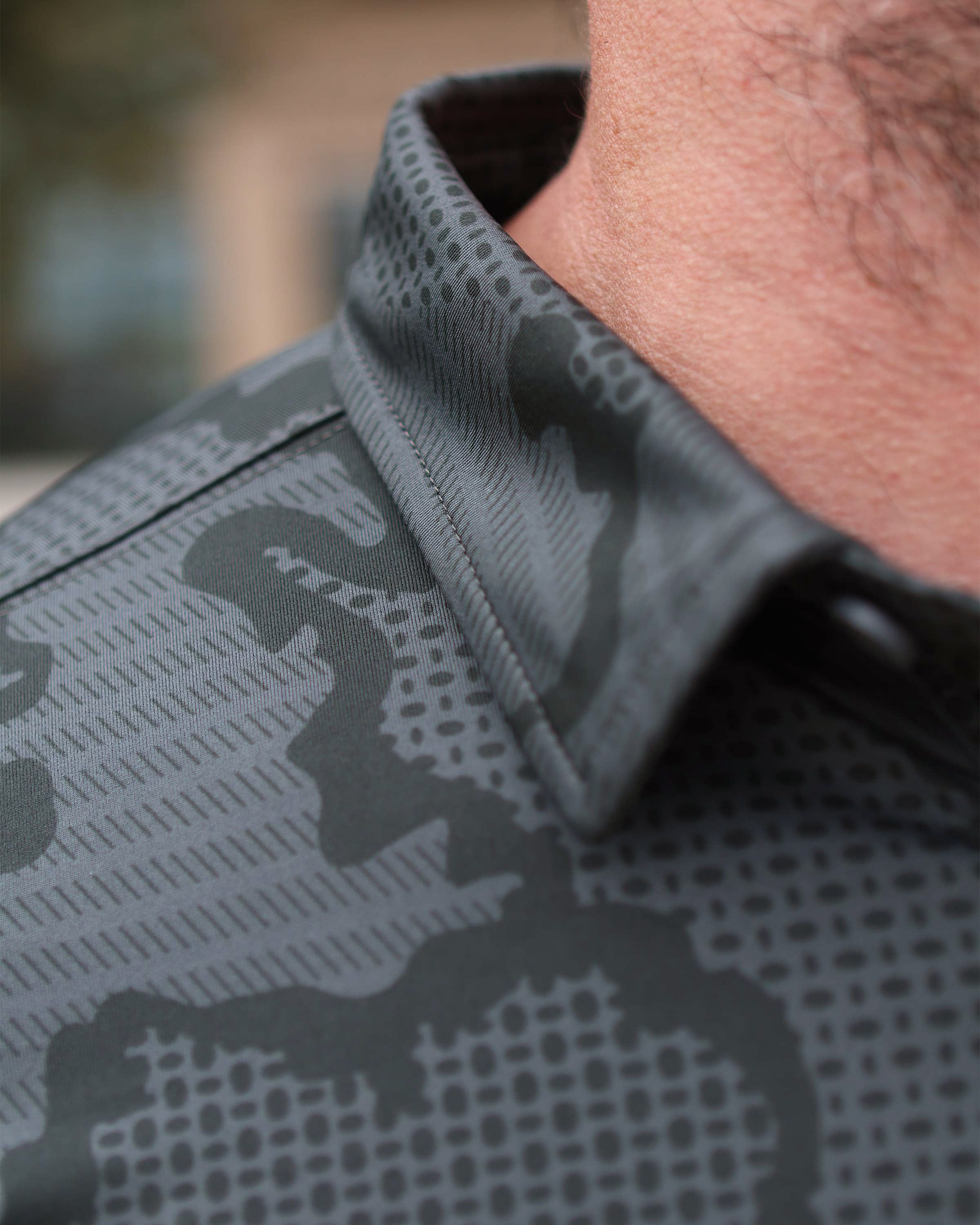 KUIU Performance Polo | Gunmetal Tonal - Image 5
