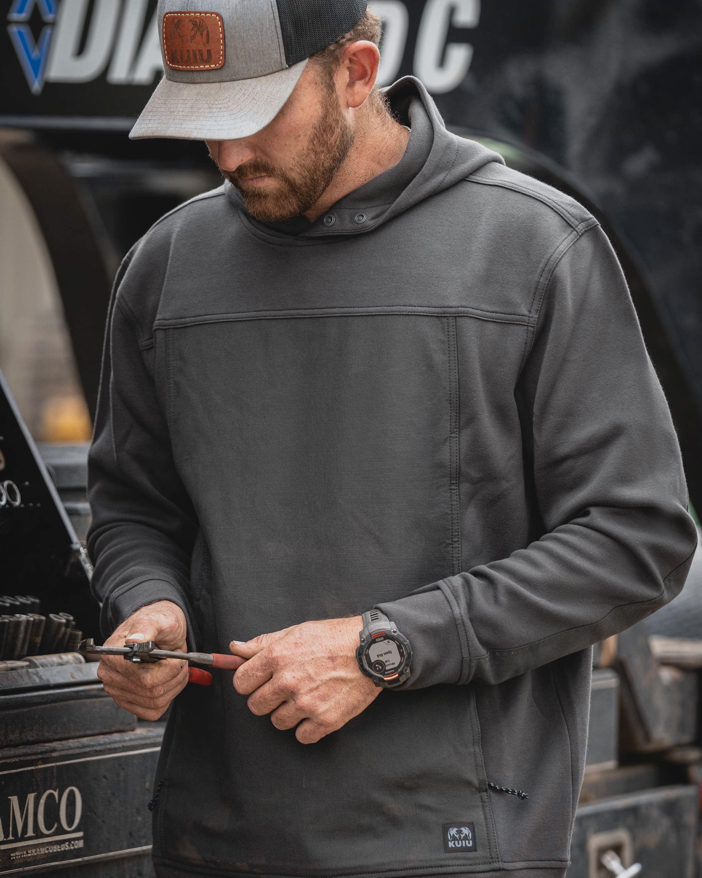 Workgrade Utility Hoodie | Asphalt - Image 5