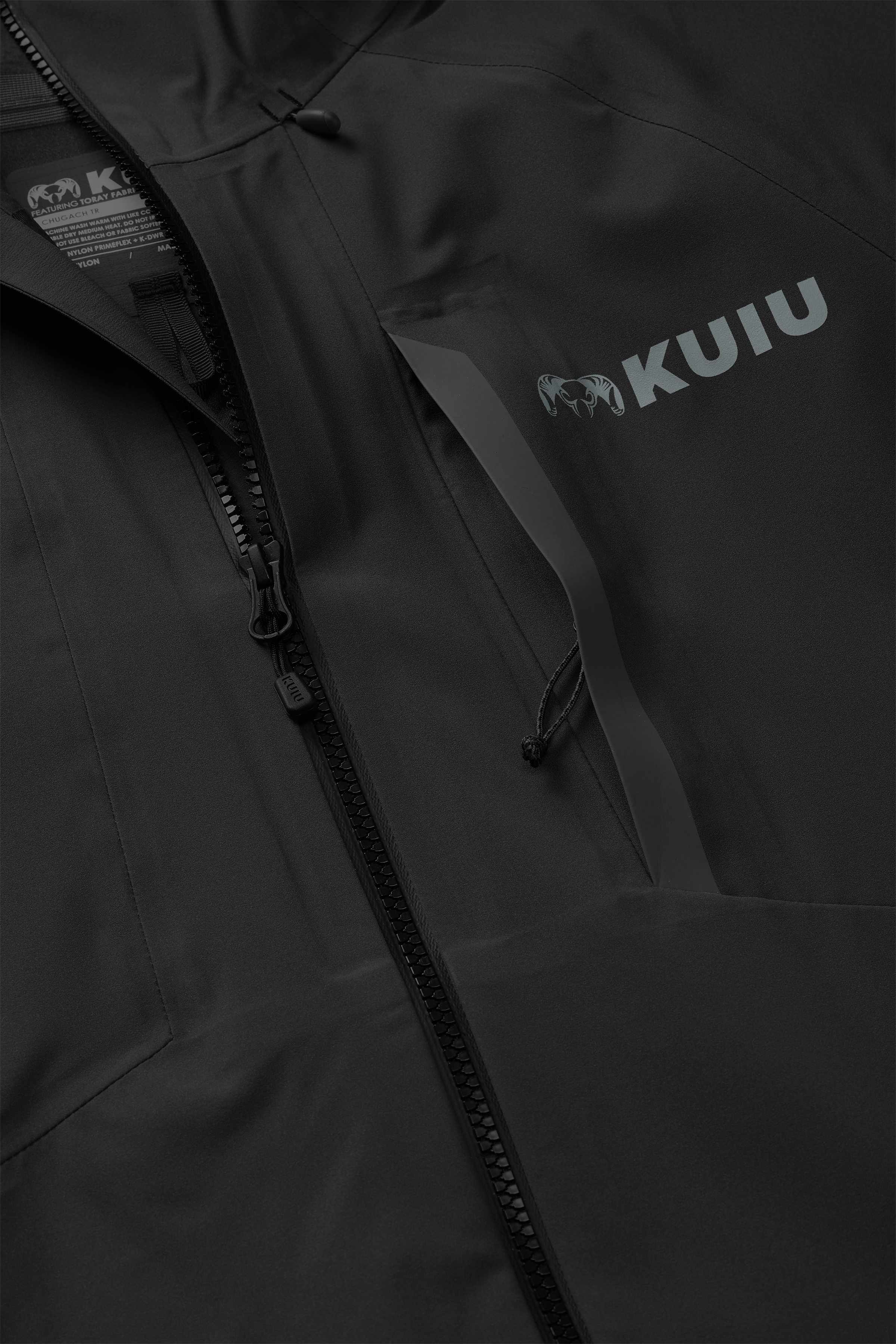 Chugach TR Rain Jacket | Black - Image 3