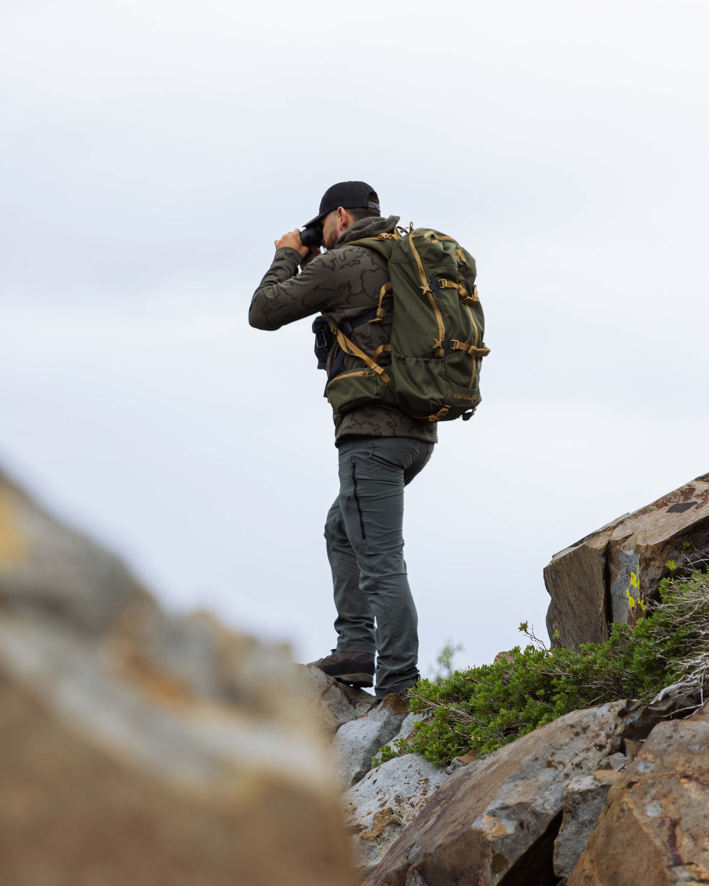 Ridgepoint Fleece Hoodie | Coyote Brown Tonal - Image 9