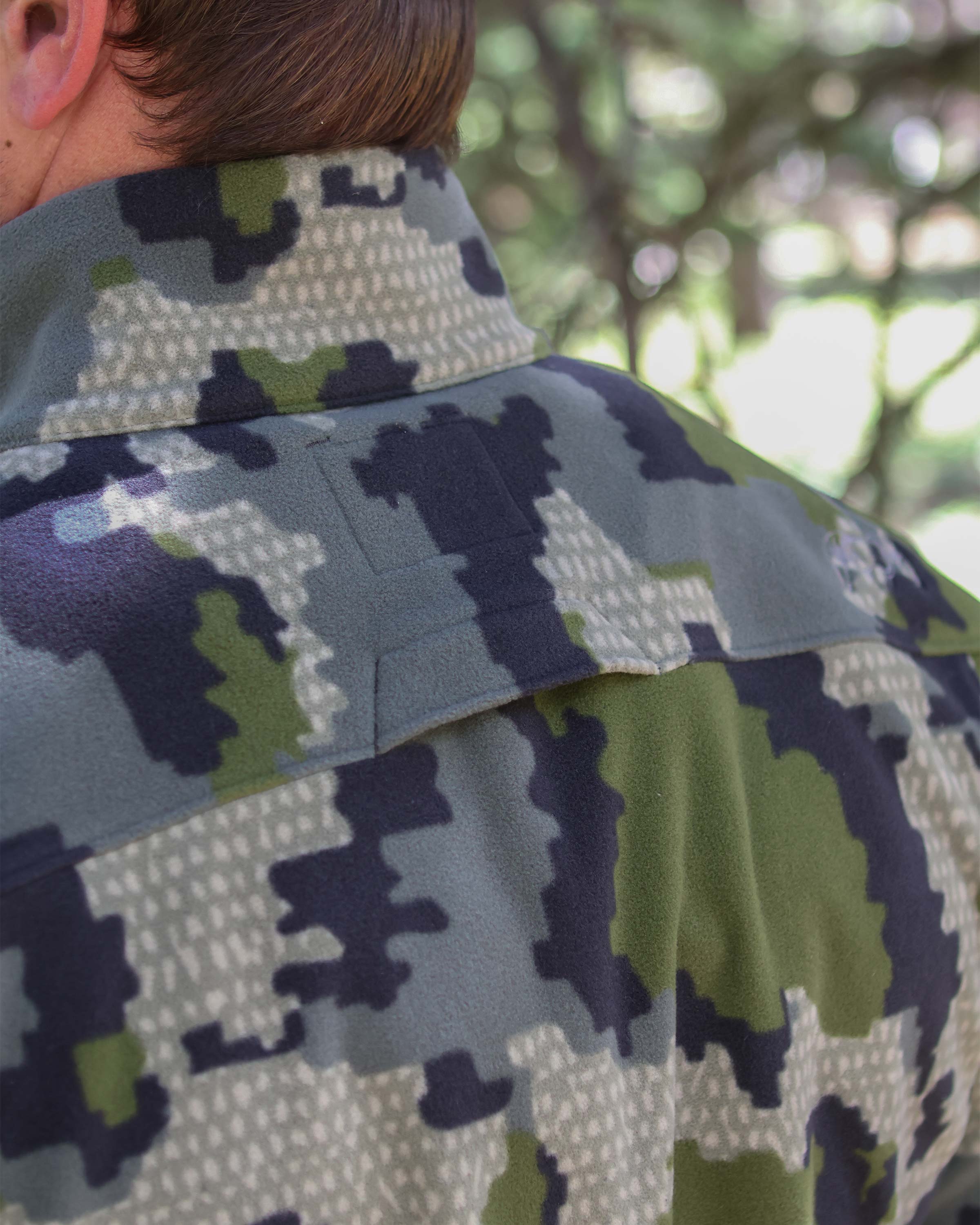 Border Fleece Full Zip | Verde - Image 8