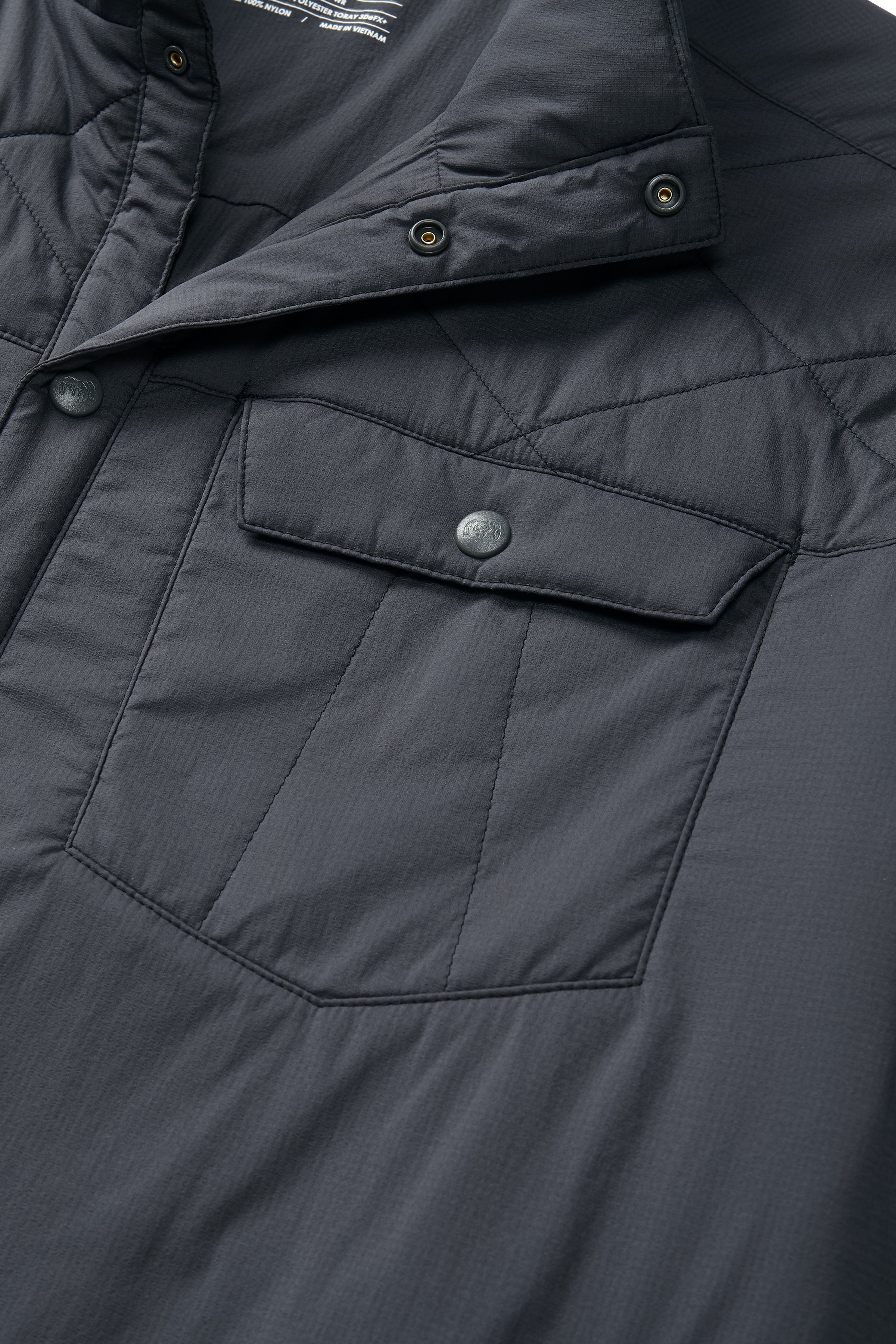 Base Camp Insulated Snap Shirt | Gunmetal - Image 3